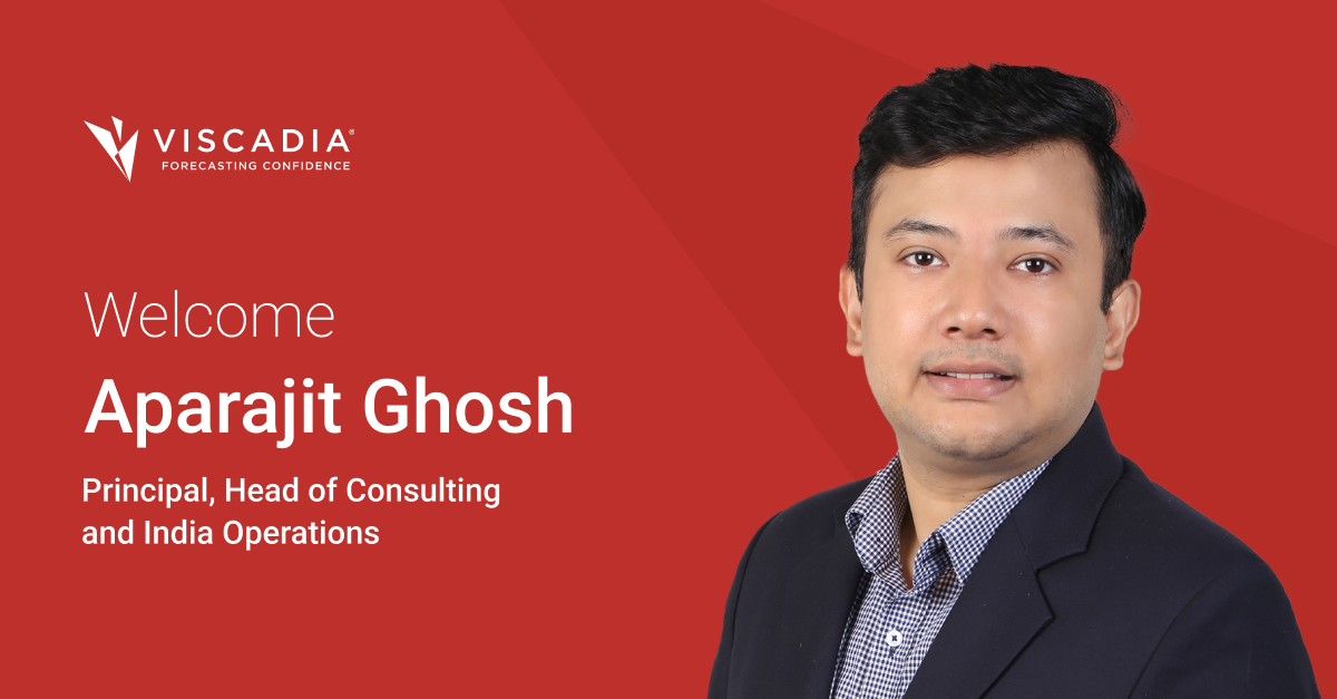 Aparajit Ghosh Joins Viscadia as Principal, Head of Consulting and India Operations