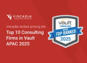 Viscadia Named a Vault Top Consulting Firm 2025.